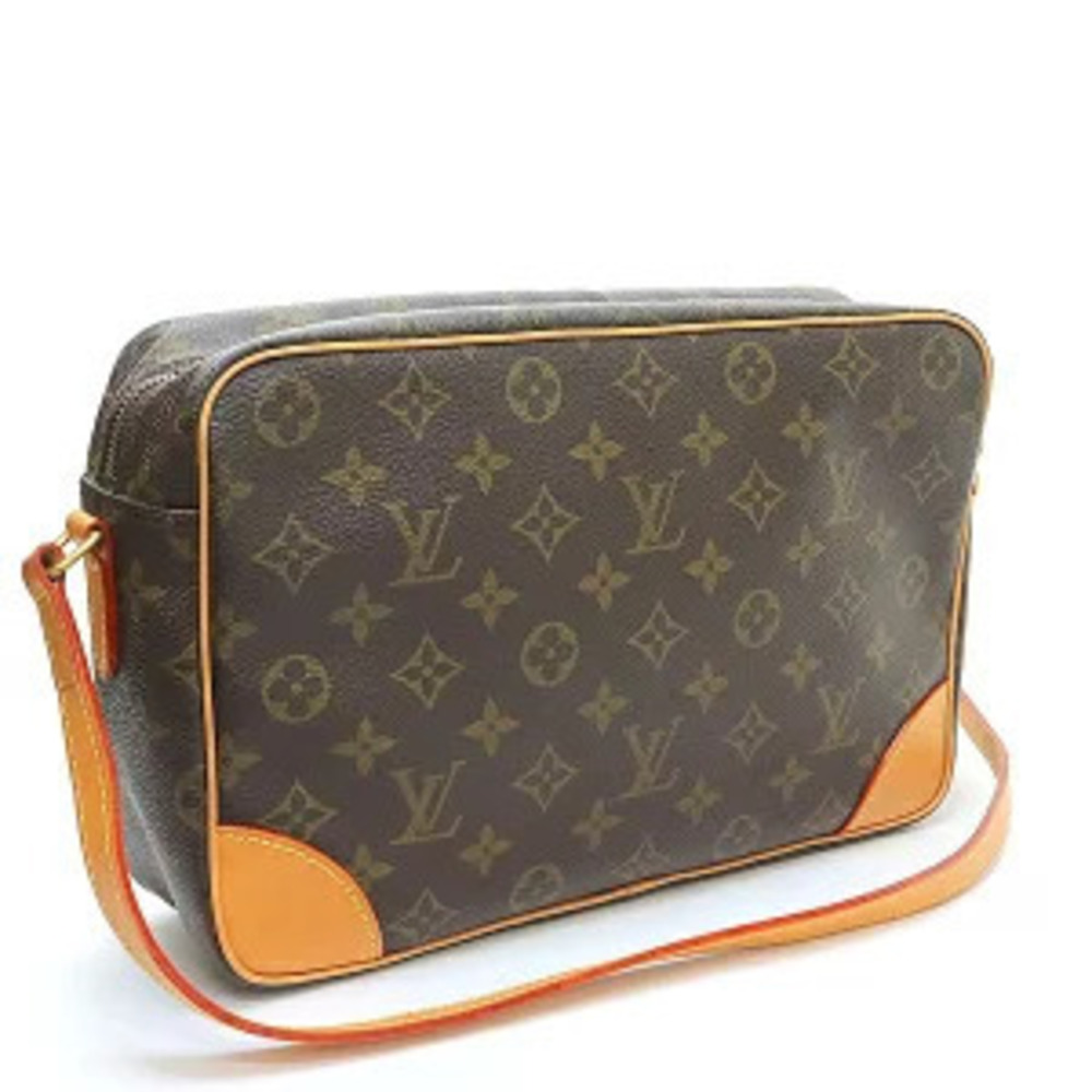 Louis Vuitton Monogram Trocadero Bag Shoulder Brown